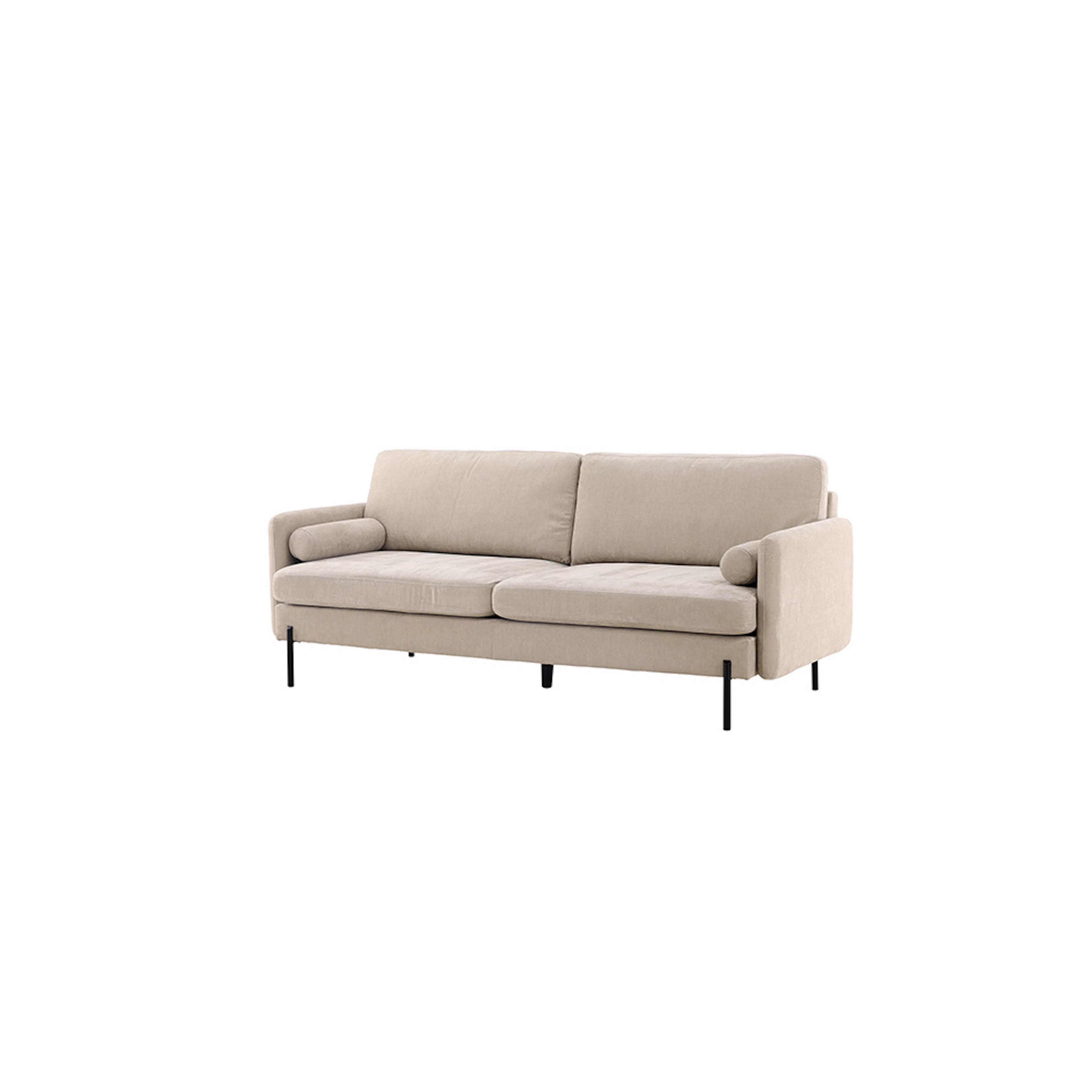 Antibes 2-seat sofa - Beige Fabric Beige