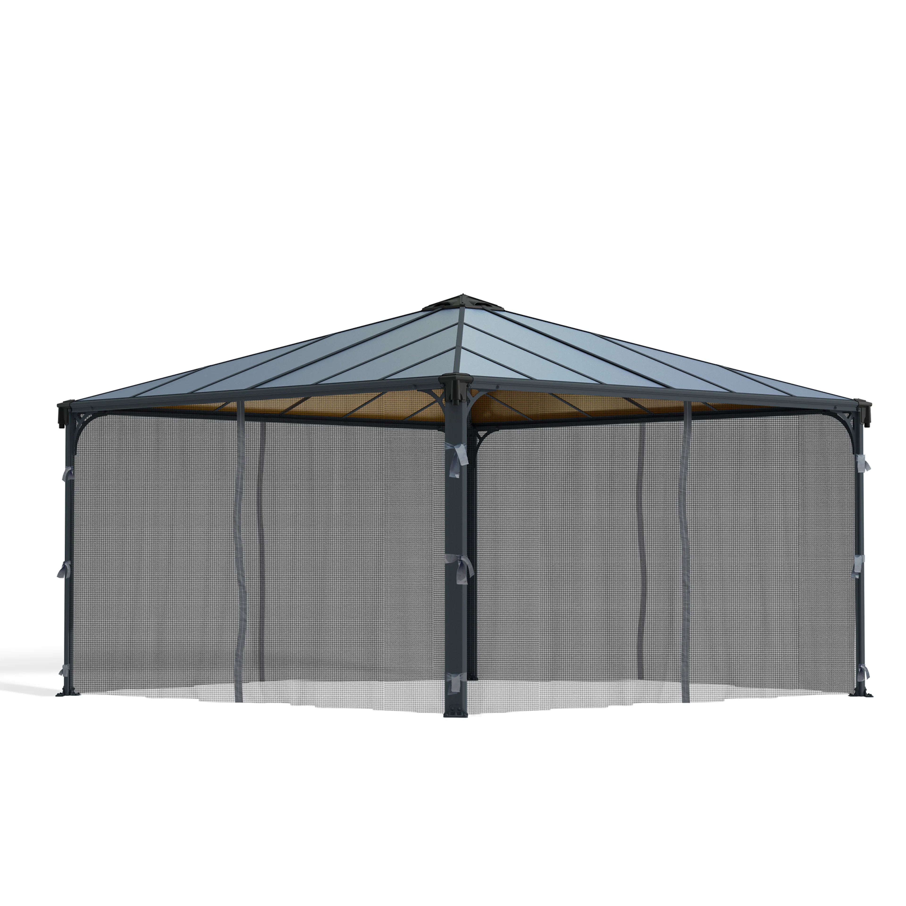 Insektsnät Canopia by Palram Till Palermo Paviljong 4,3 x 4,3 m Grå
