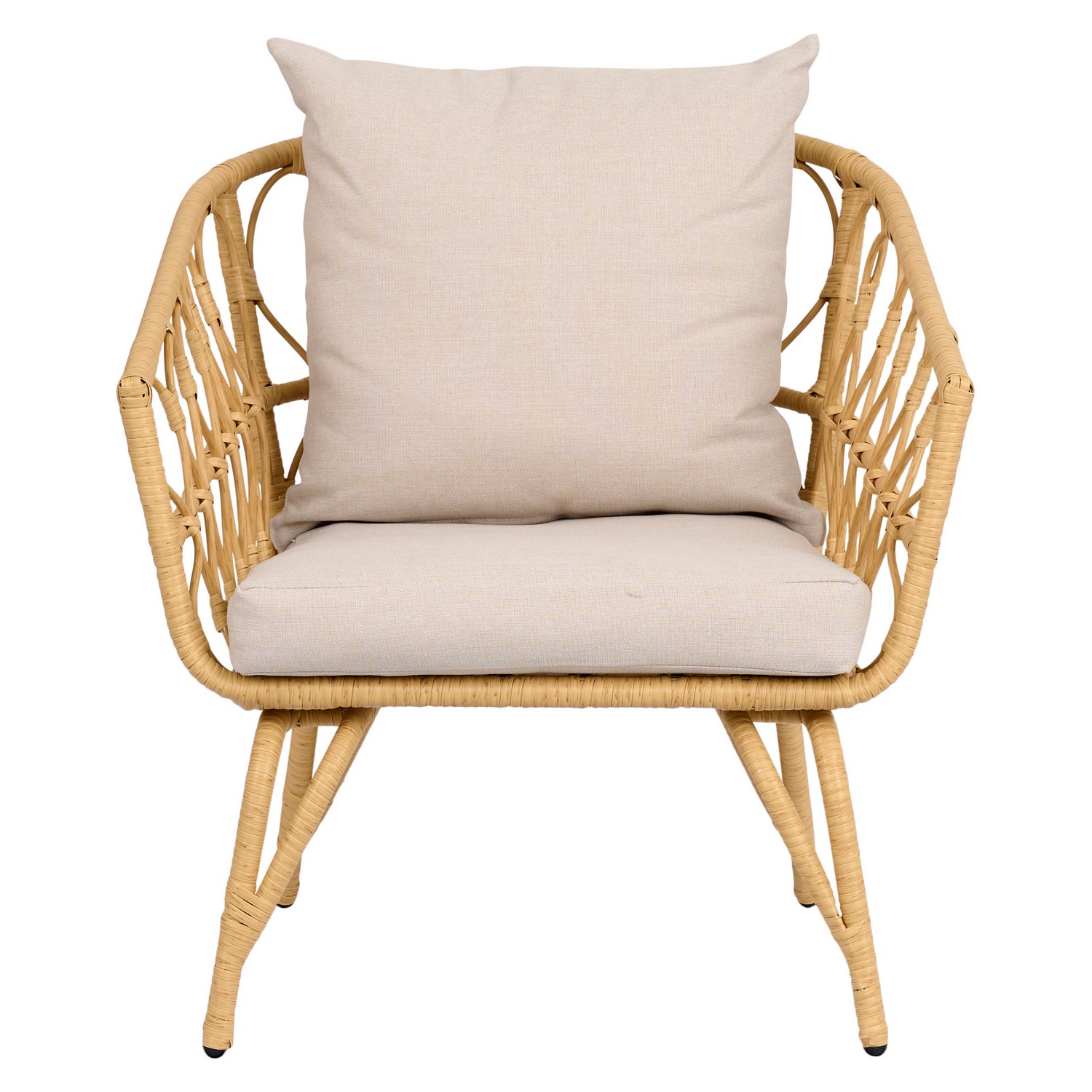 Loungeset ENVY DESIGN Magrethe Utemöbler med Dynor i Rotting