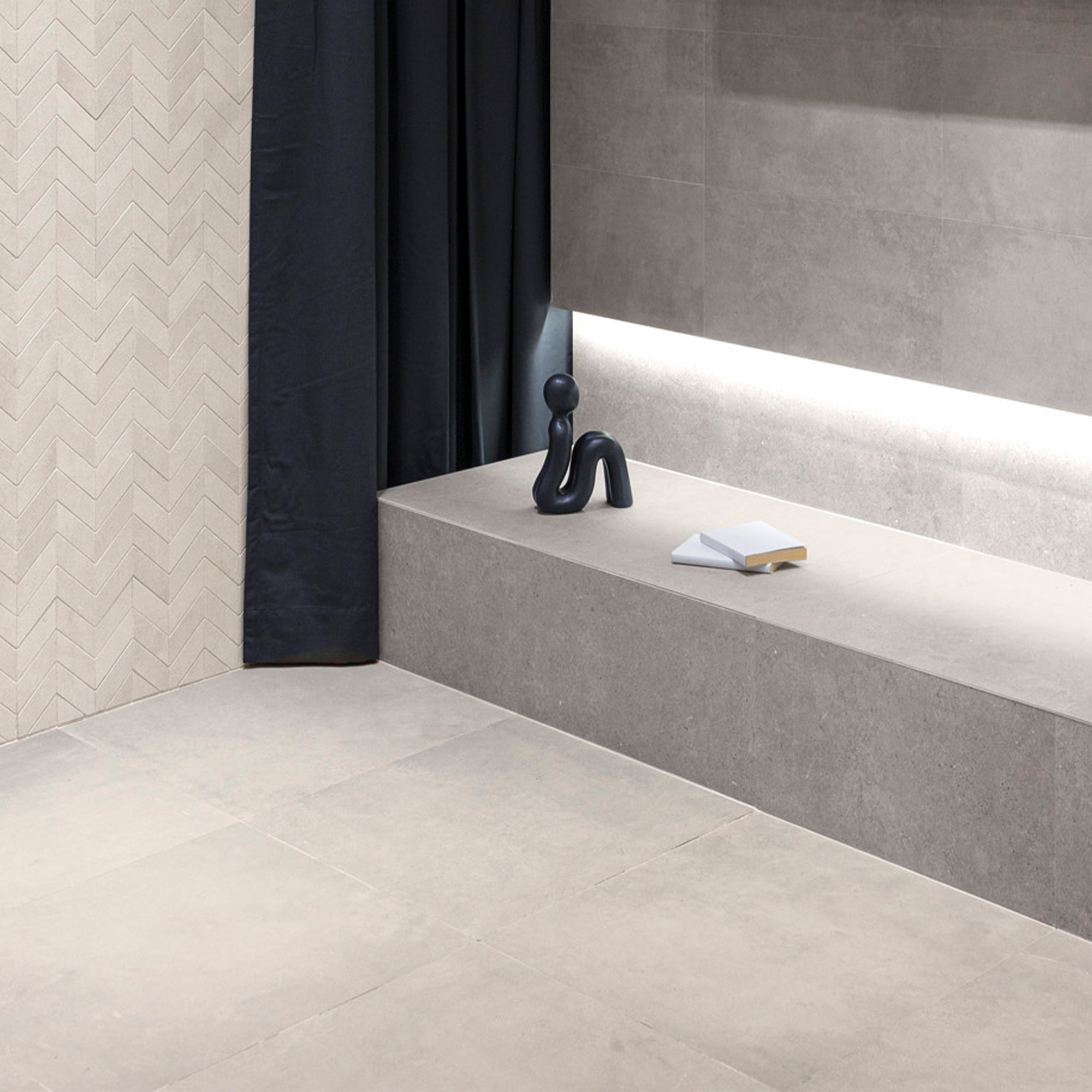 Klinker Arredo Flow Cement Ash 60x60 cm