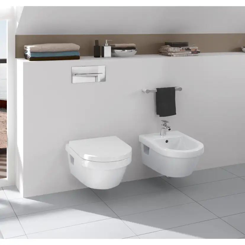 Vägghängd Toalettstol Villeroy & Boch Architectura Rundad