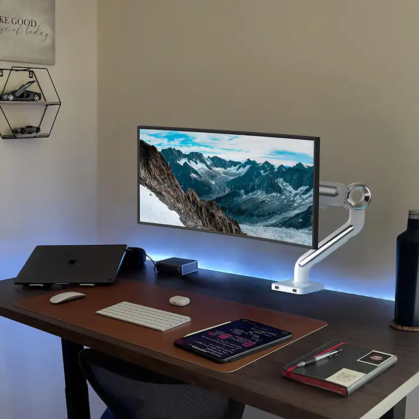 Monitor Arm Desire2 Aluminium upp till 35"