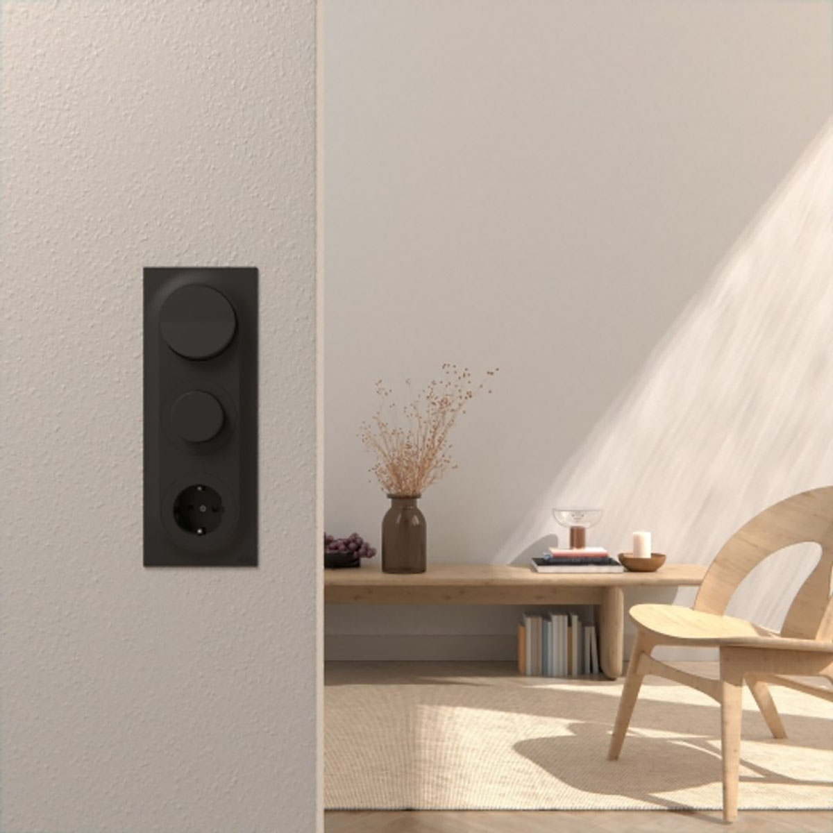 Dimmer Elko One 370 LED Infälld Vridbar Bakkantsstyrd IP21