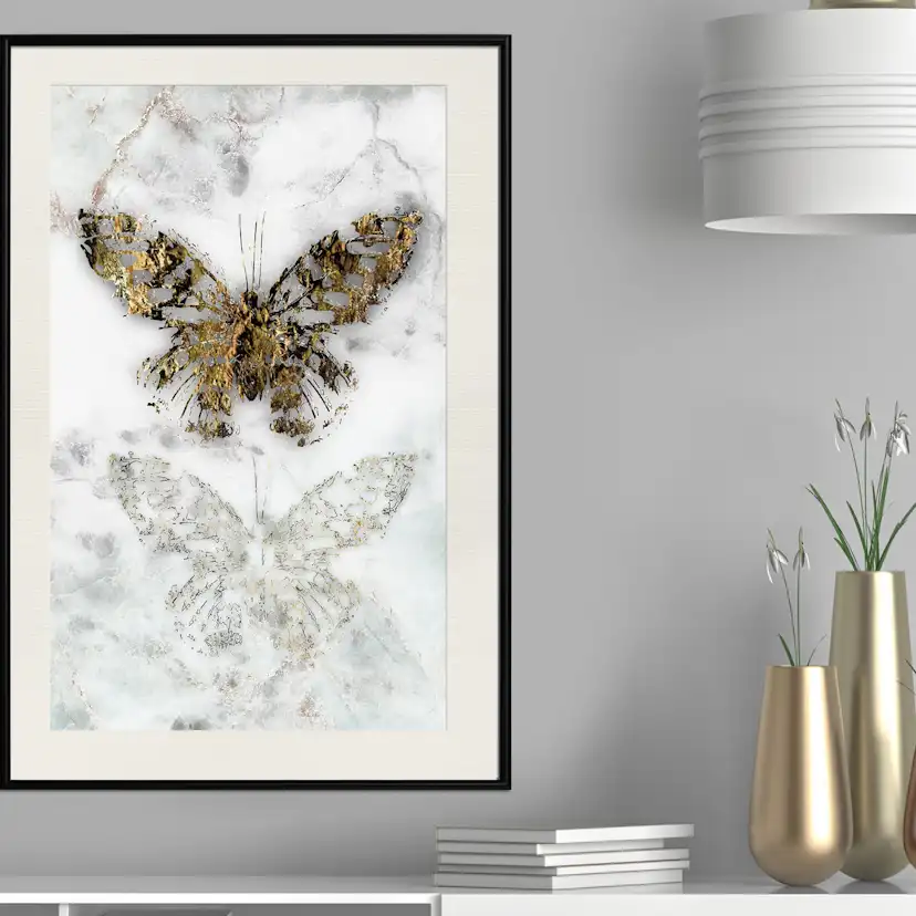 Poster Artgeist Affisch Immortal Butterfly