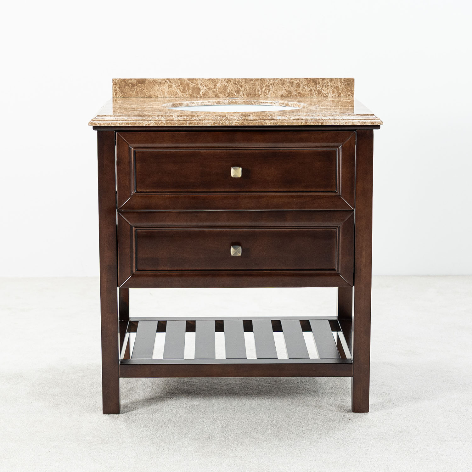 Tvättställsskåp Vesani Utah Beige Marmor