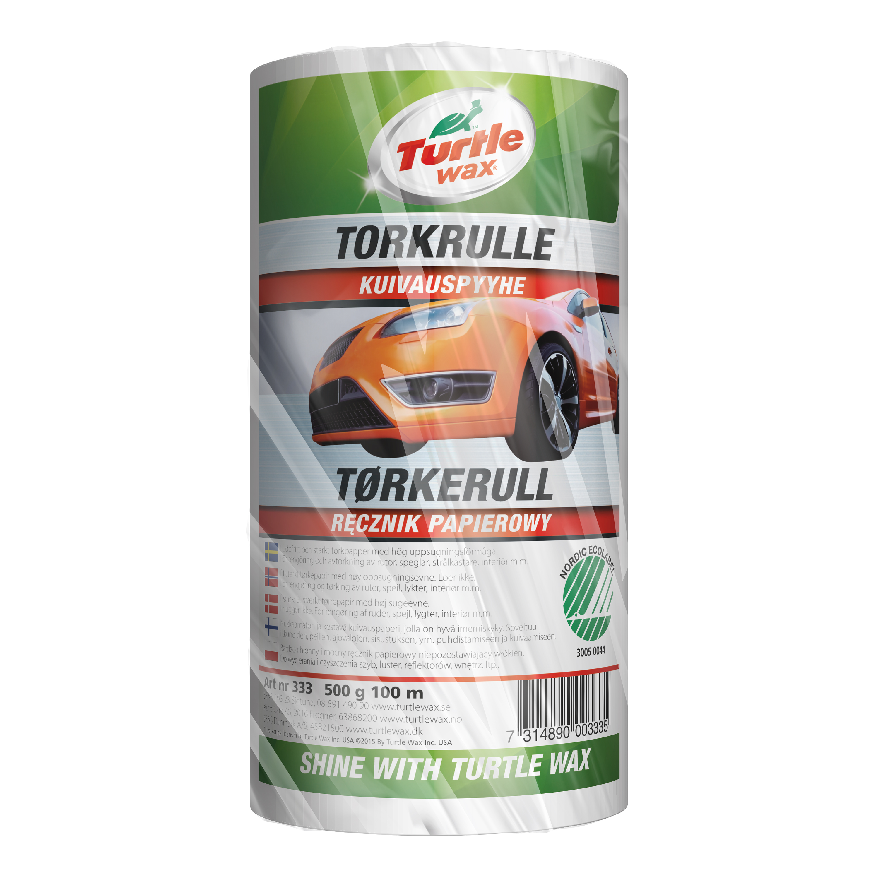 Rengöringsduk Turtle Wax Torkrulle
