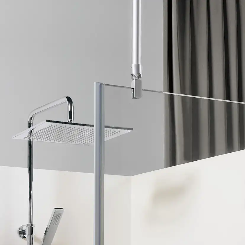 Fixeringssats Hafa Igloo Pro Dusch Naturlig Aluminium