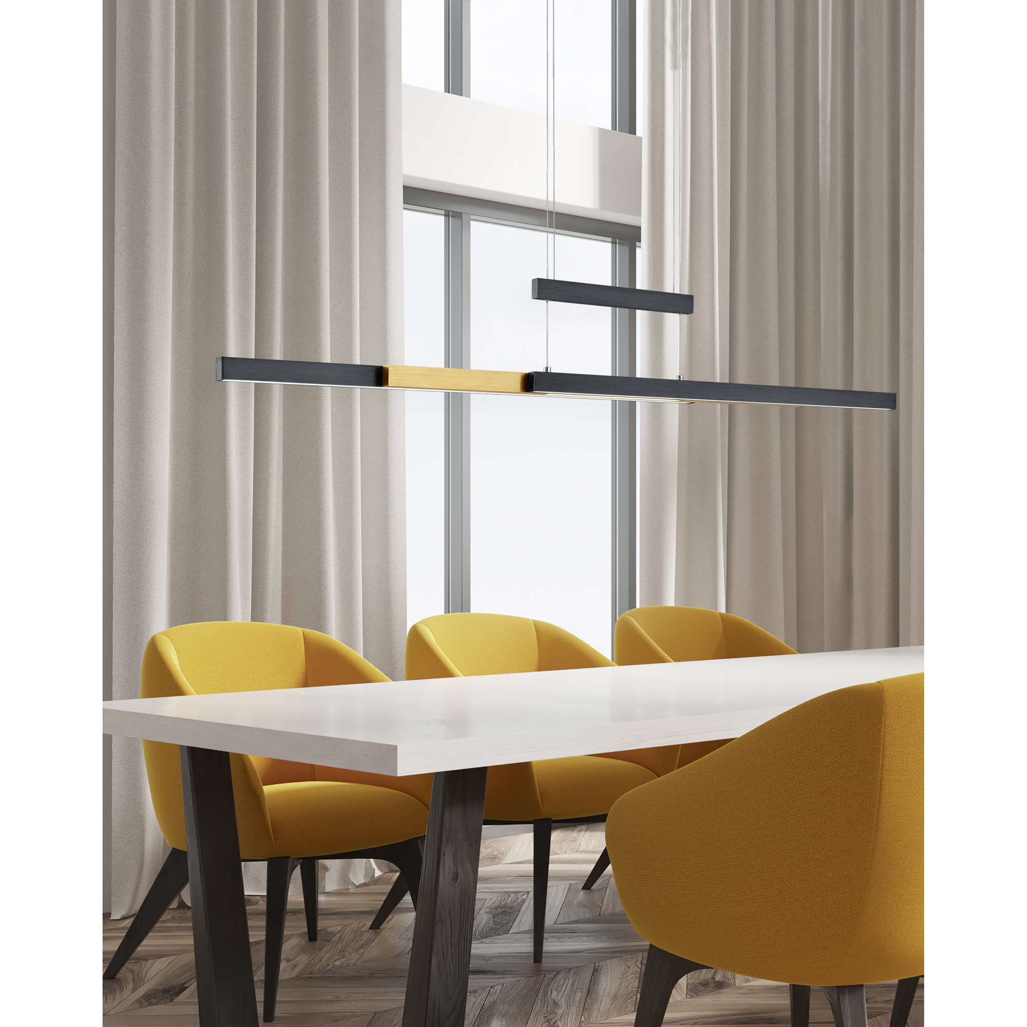 Taklampa Trio Trajan LED