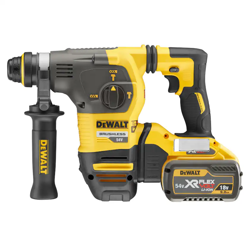 Borrhammare Dewalt DCH333X2-QW Med batteri och laddare 54 V