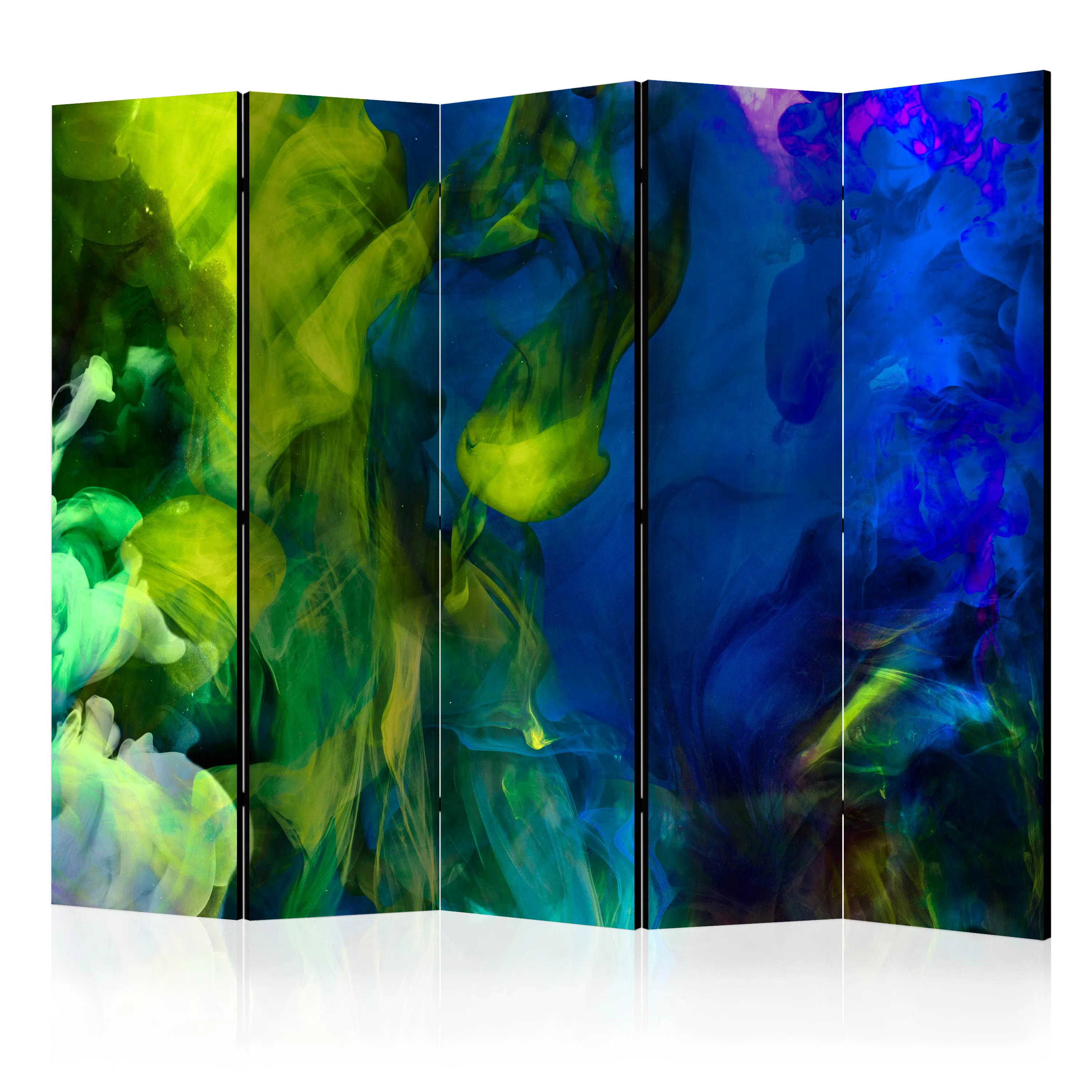 Rumsavdelare Skärmvägg Arkiio Colored Flames II II 225x172 cm