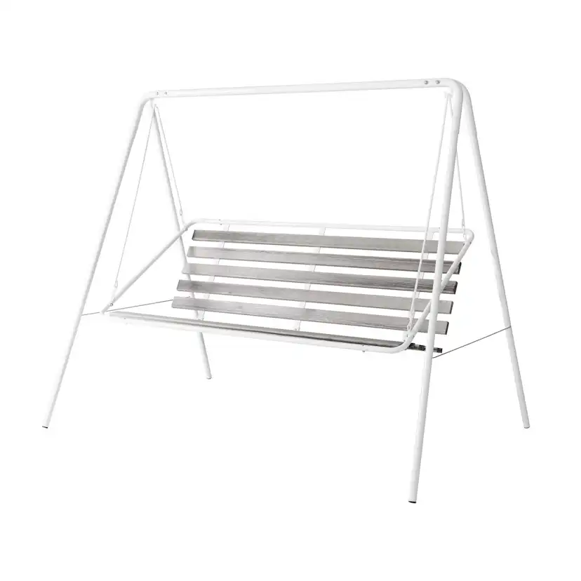 Retro 3-p hammock, vit stumme Vit/Grå