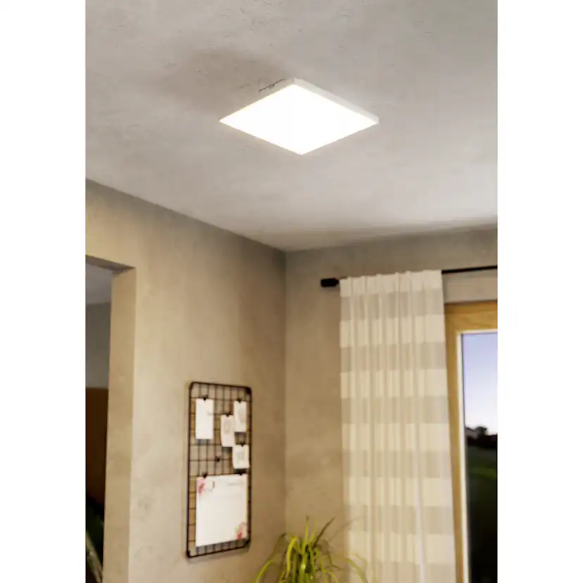 Plafond Eglo Turcona-CCT Vit 287x287 mm