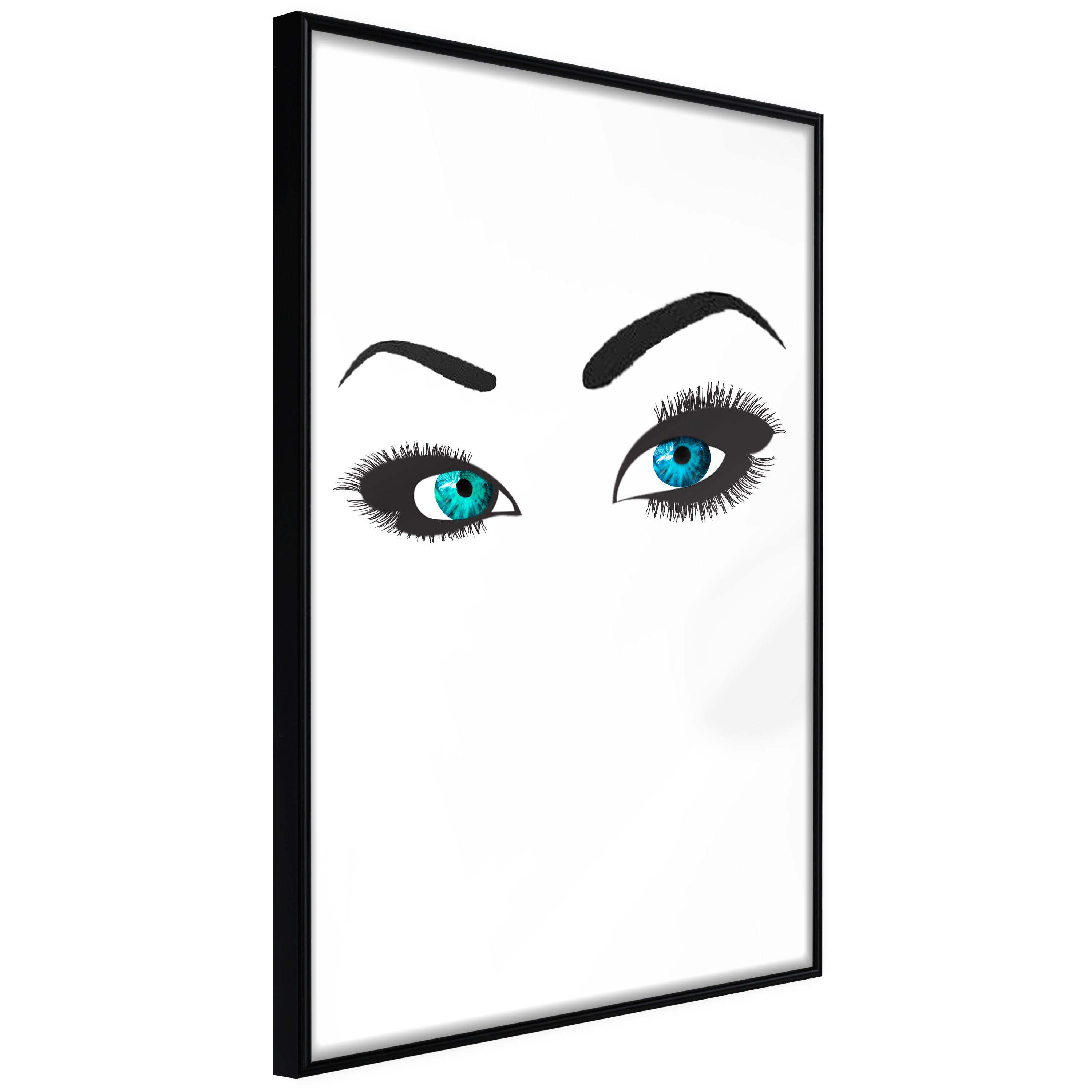 Poster Artgeist Affisch Two-Colored Eyes