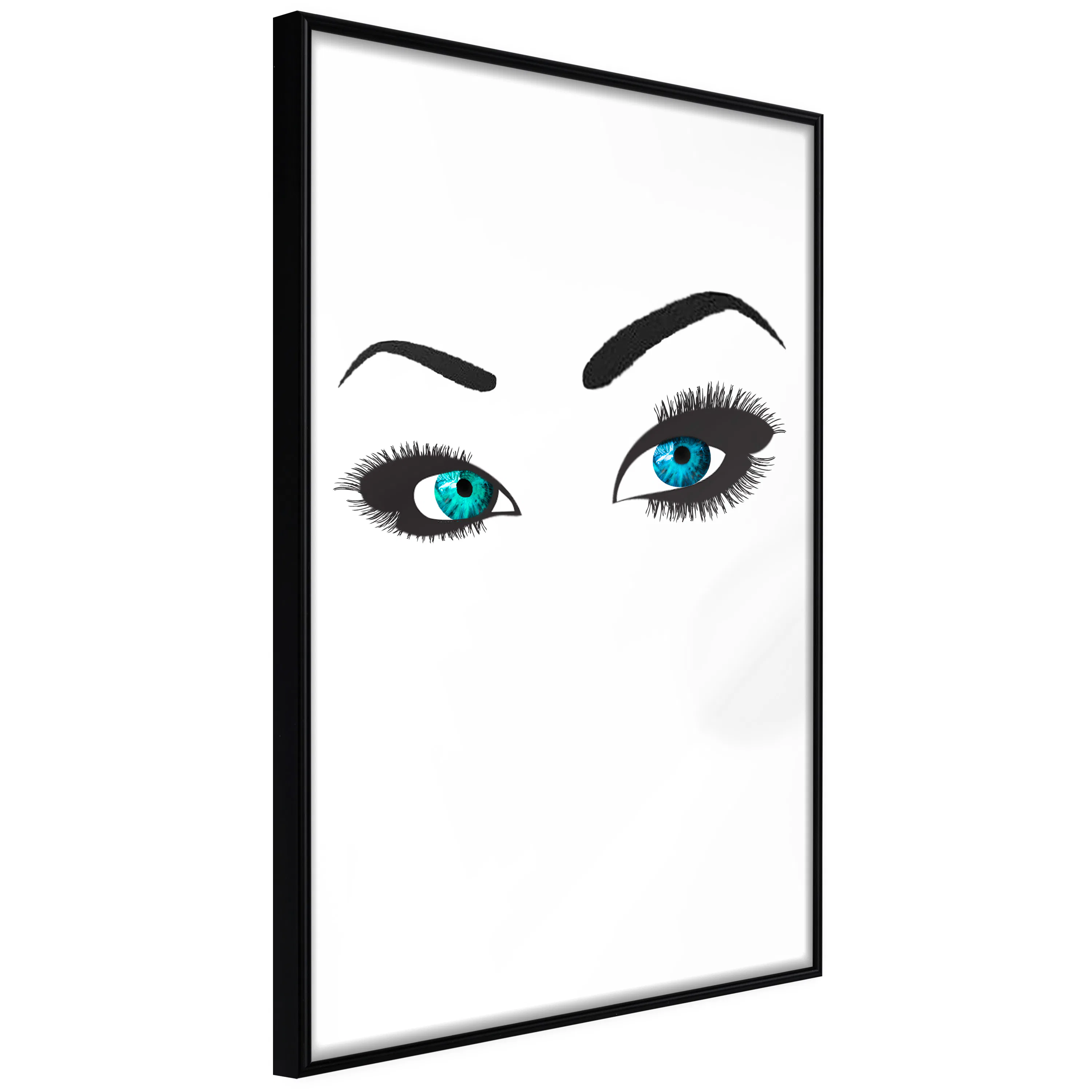 Poster Artgeist Affisch Two-Colored Eyes