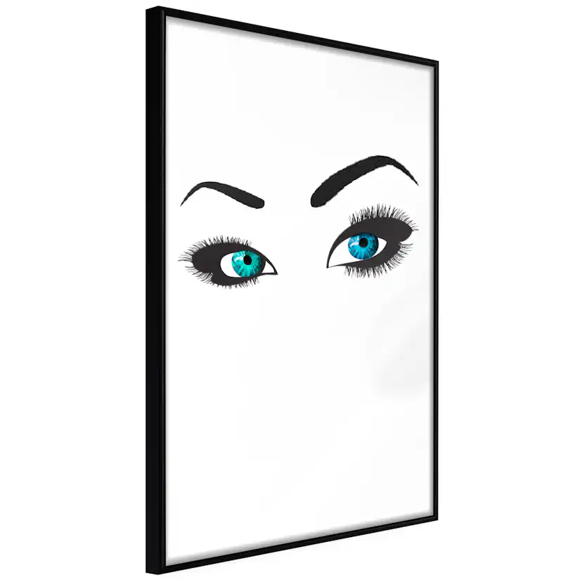 Poster Artgeist Affisch Two-Colored Eyes
