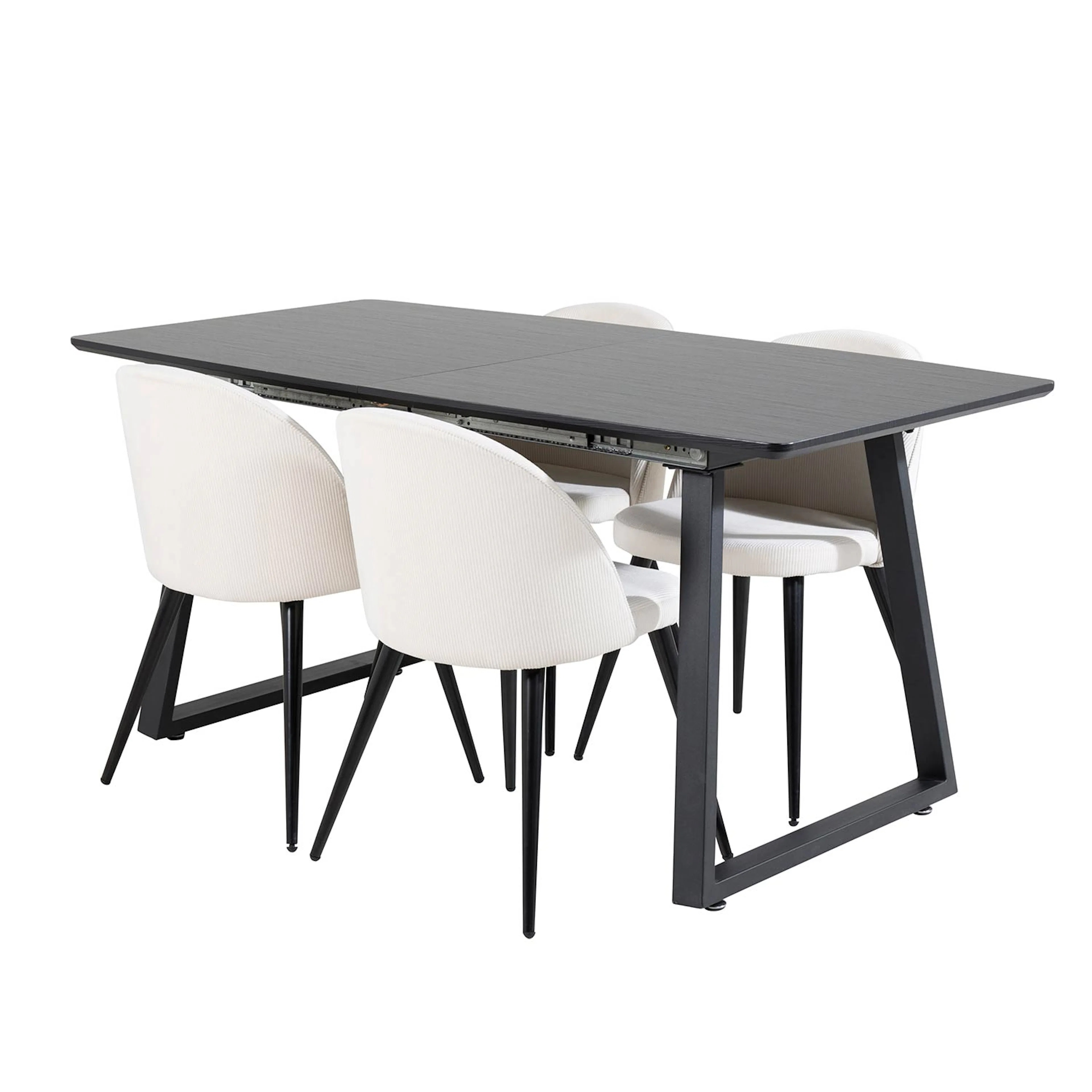 Svart/Beige