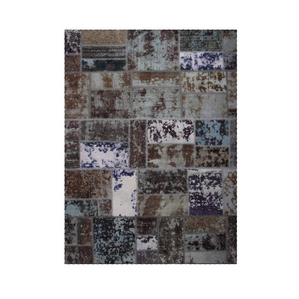 Persisk Patchworkmatta D-sign Handknuten 750906