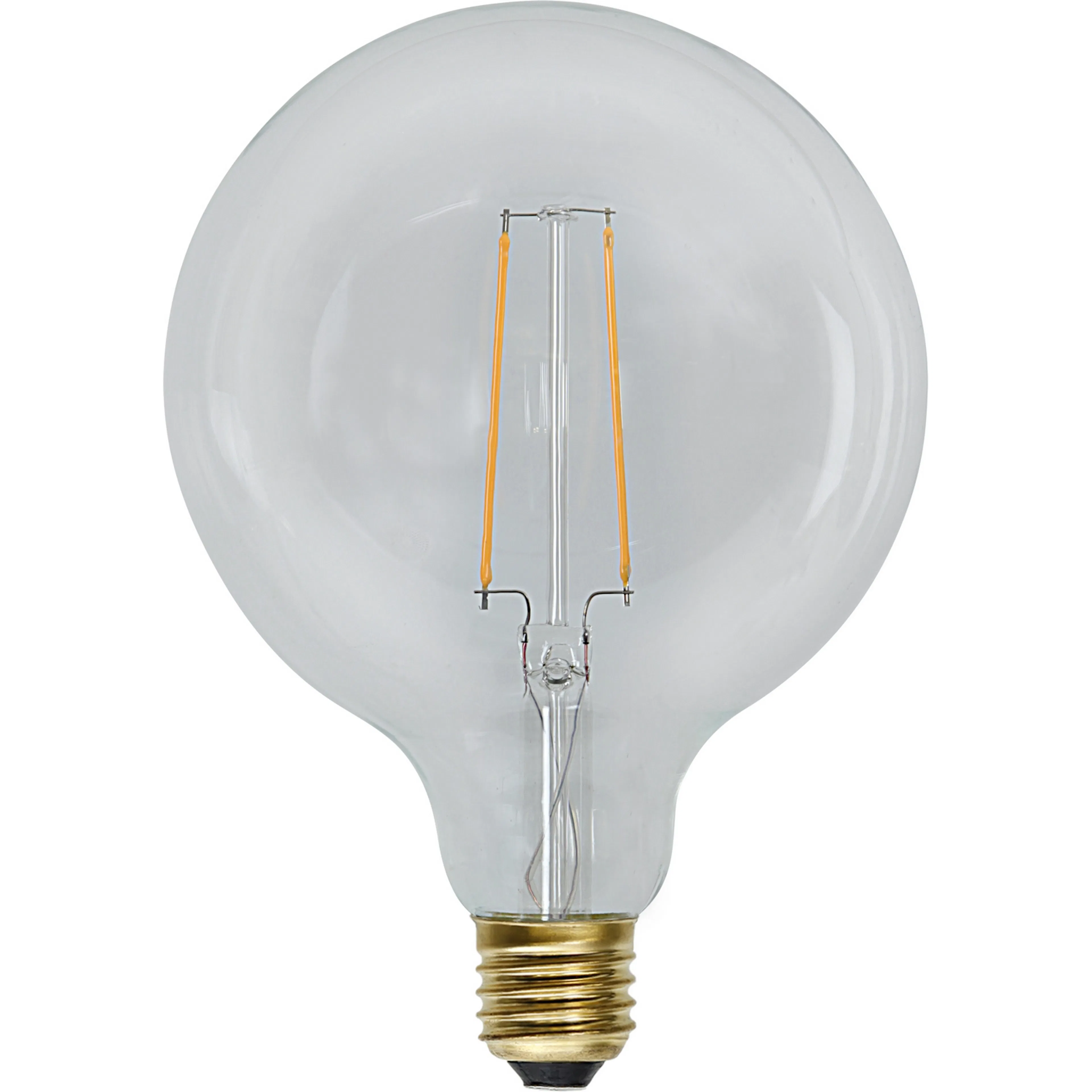 LED-lampa Star Trading E27 G125 Soft Glow