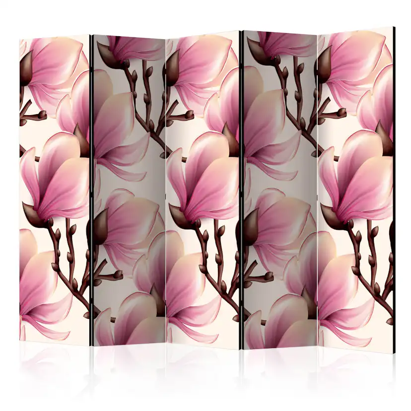 Rumsavdelare Skärmvägg Arkiio Blooming Magnolias II 225x172 cm