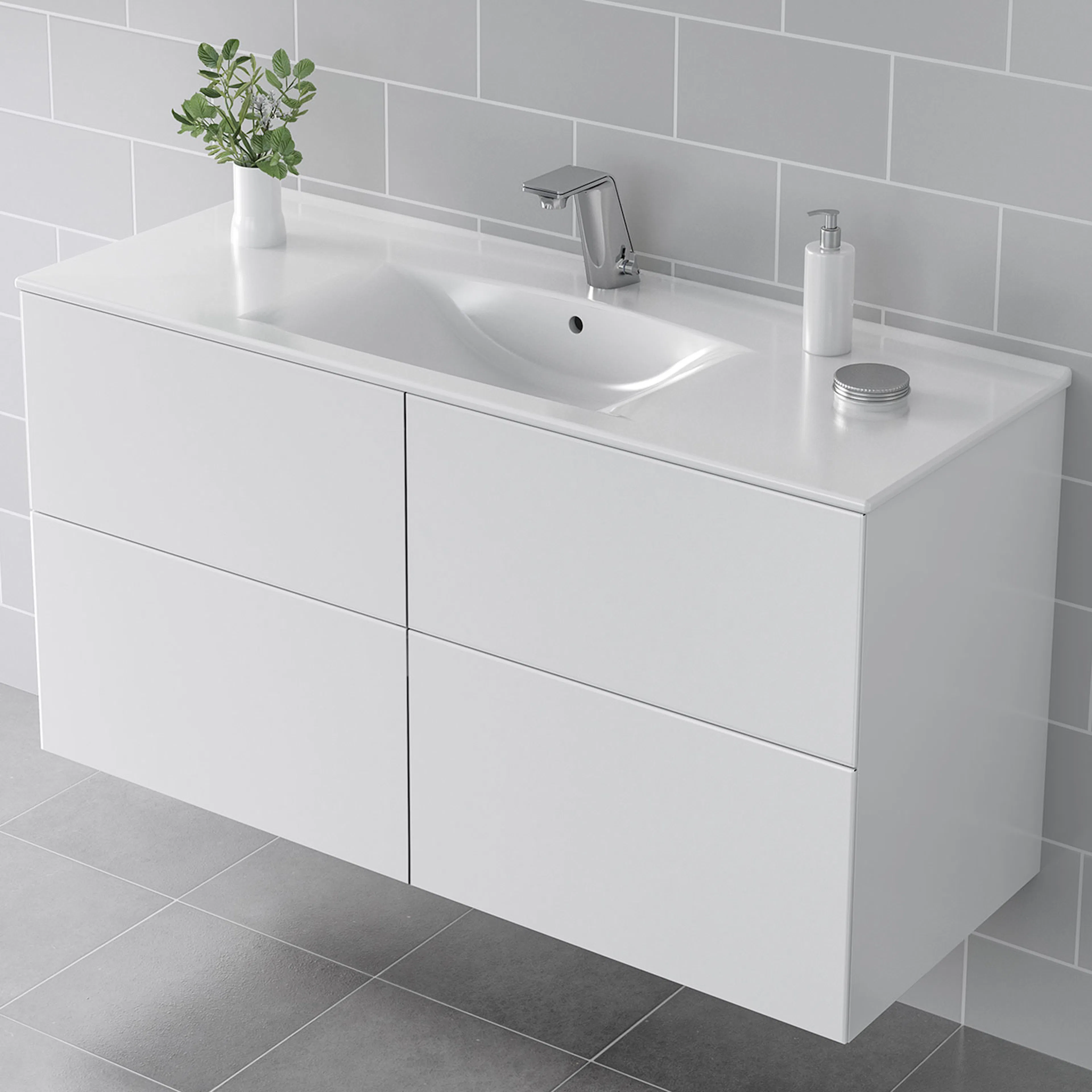 Tvättställ IDO Elegant 16422 120 cm