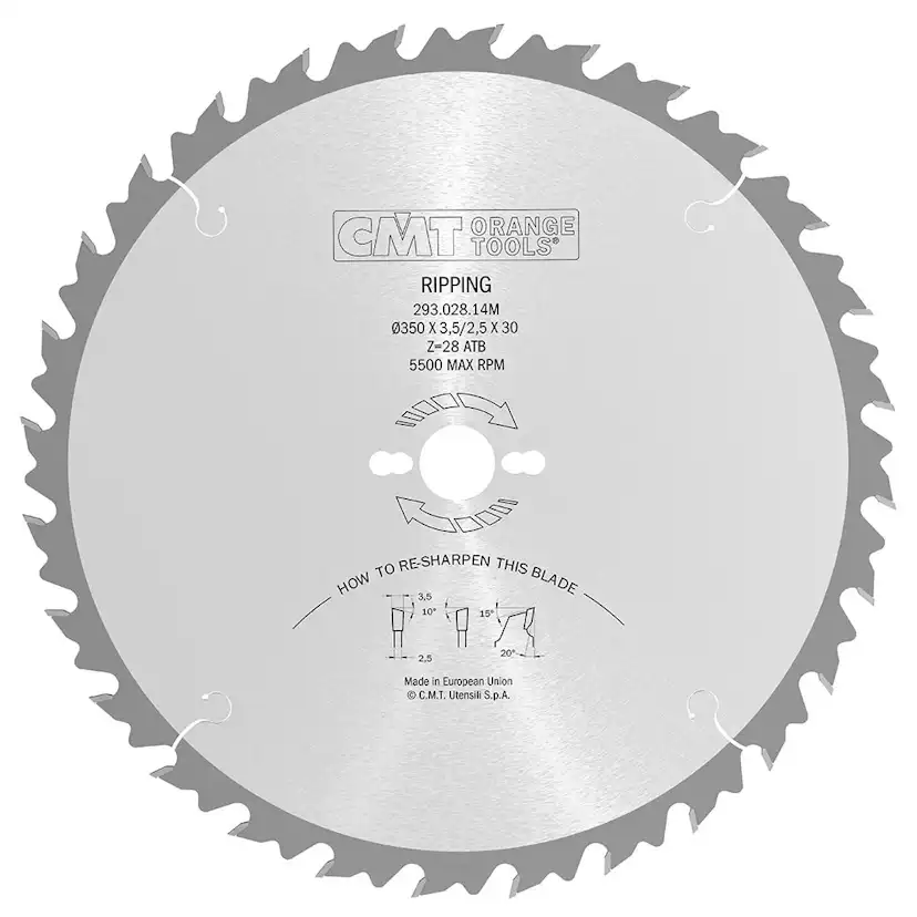 Klyvsågklinga CMT Orange Tools WB