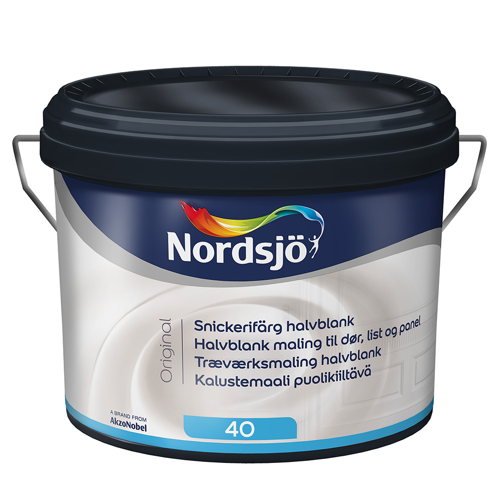 Snickerifärg Nordsjö Original Halvblank Glans 40 2,5 L