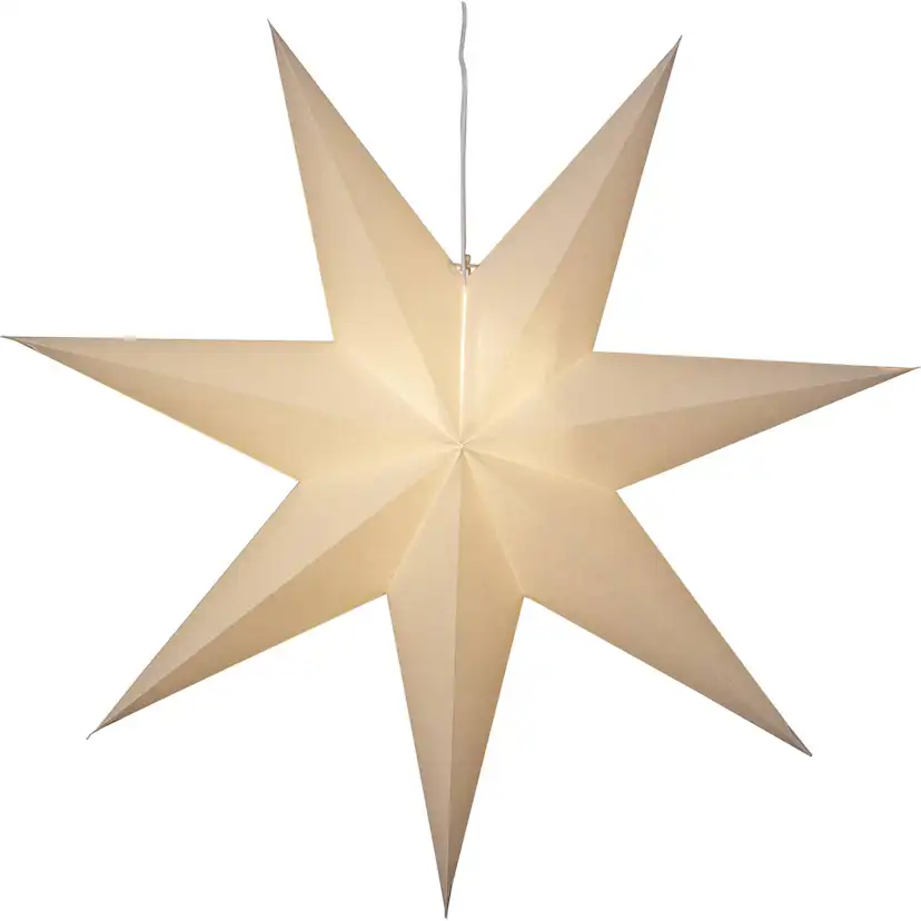 Adventsstjärna Star Trading Plain Papperstjärna 90 cm