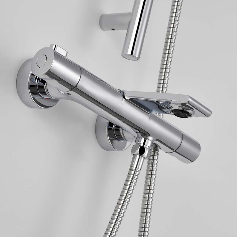 Duschset Bathlife Pärla/Dagg med Badkarsblandare
