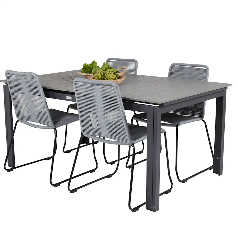Matgrupp Venture Home Lova 160/240 med 4 Leon Stolar