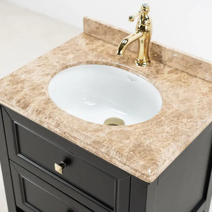 Tvättställsskåp Vesani Utah Beige Marmor