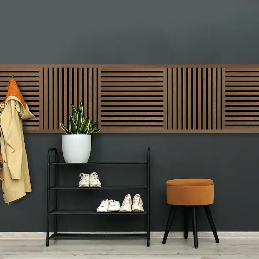 Akustikpanel SQUARE - Oiled oak 2st Oljad ek