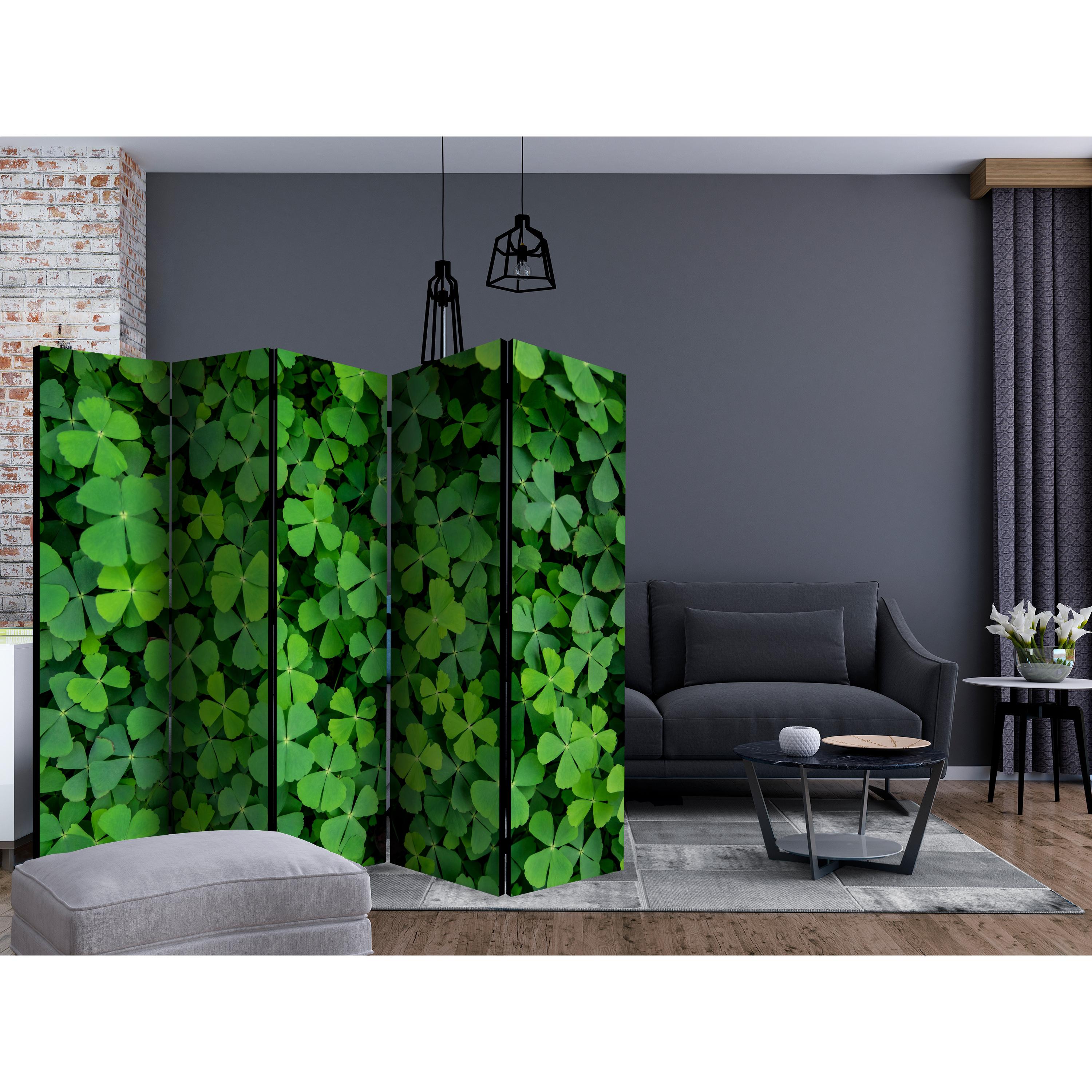 Rumsavdelare Skärmvägg Arkiio Green Clover II 225x172 cm