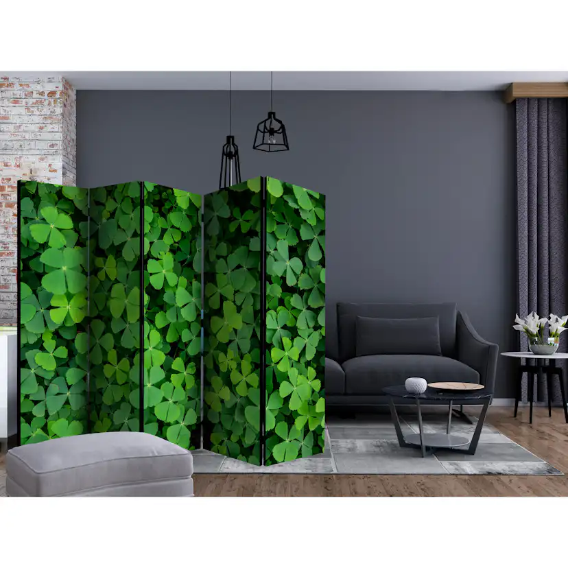 Rumsavdelare Skärmvägg Arkiio Green Clover II 225x172 cm