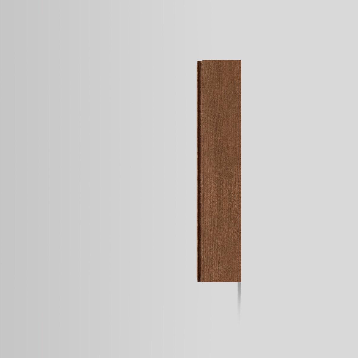 Väggskåp Grip 40/15 Dark Oak, 2 Hy, Vä Färg: Dark Oak, Hängning: Vänster