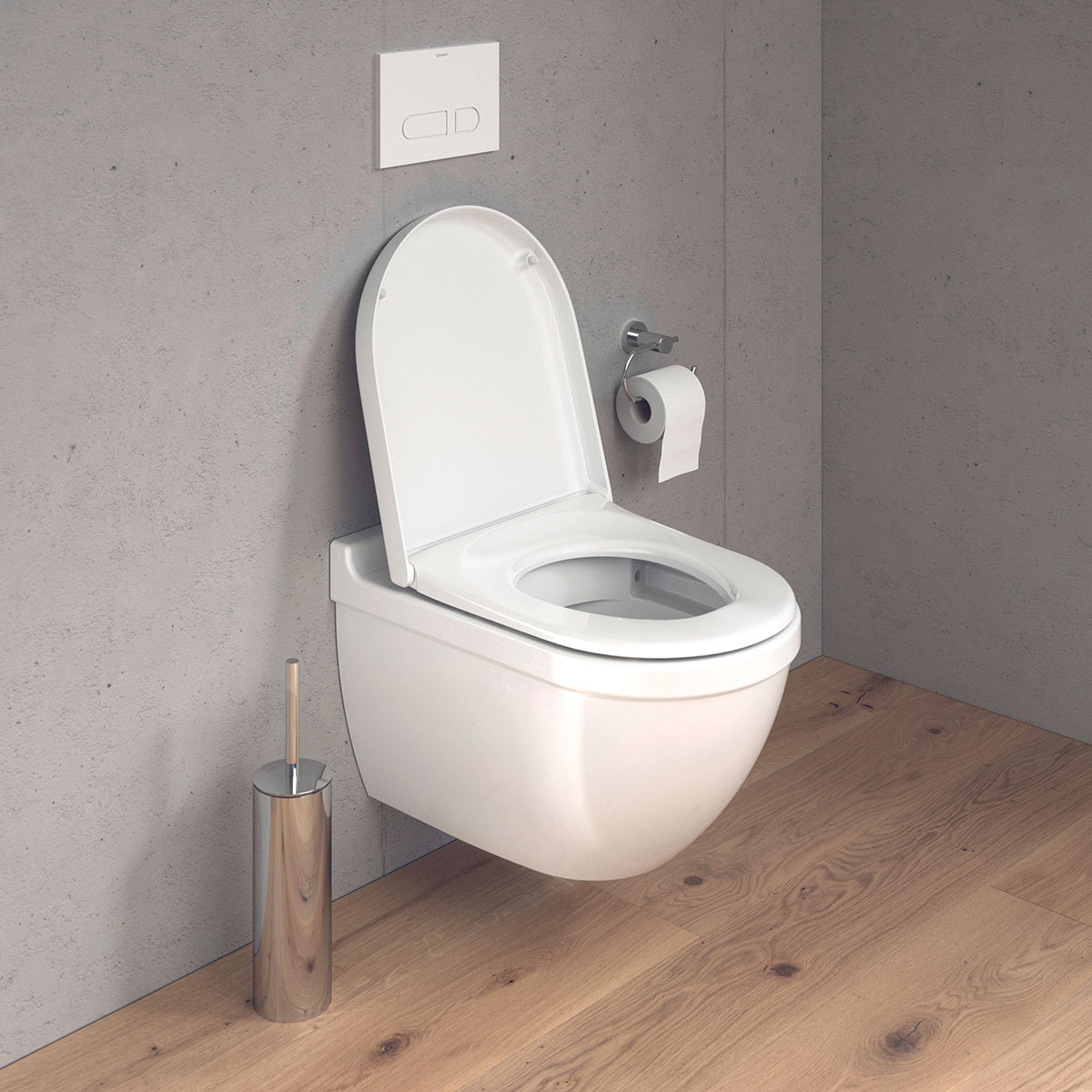 Vägghängd Toalettstol Duravit Starck 3 Rimless