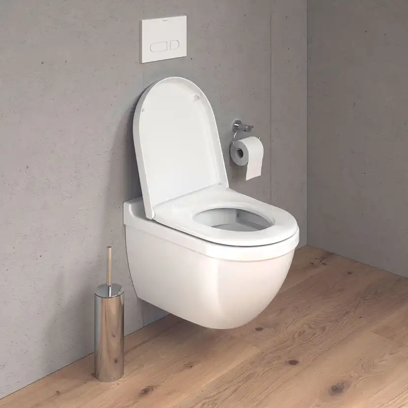 Vägghängd Toalettstol Duravit Starck 3 Rimless