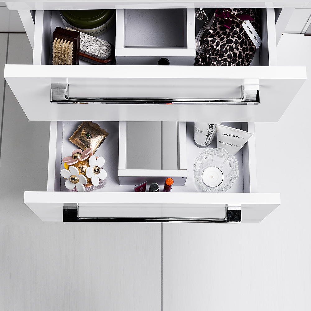 Möbelpaket Noro Day med Deco Spegel Matt Vit