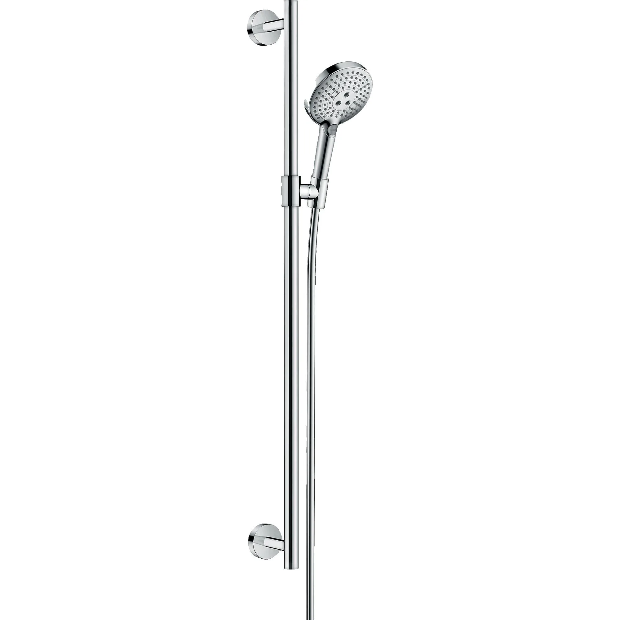 Raindance Select S Duschset 120 3jet med duschstång 90 cm Krom, H: 990 mm utan EcoSmart