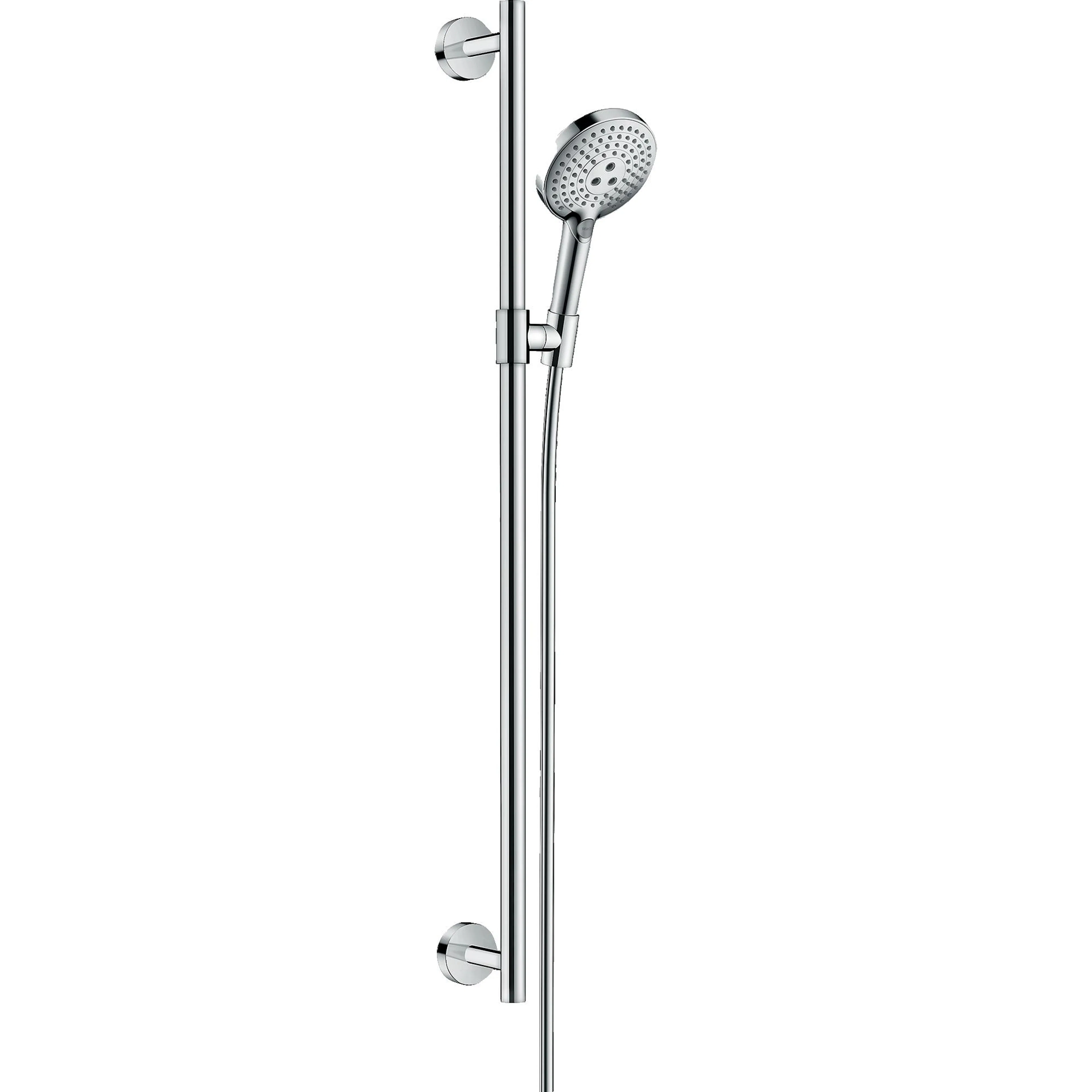 Raindance Select S Duschset 120 3jet med duschstång 90 cm Krom, H: 990 mm utan EcoSmart