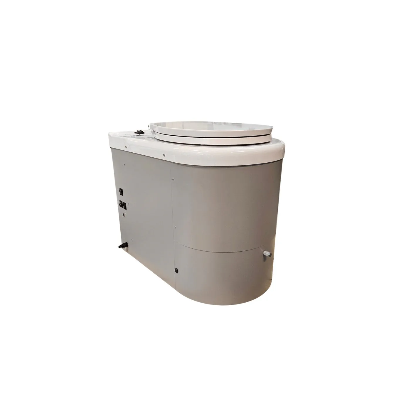 Förbränningstoalett Purolett Eco Royal Servicebefriad Gray
