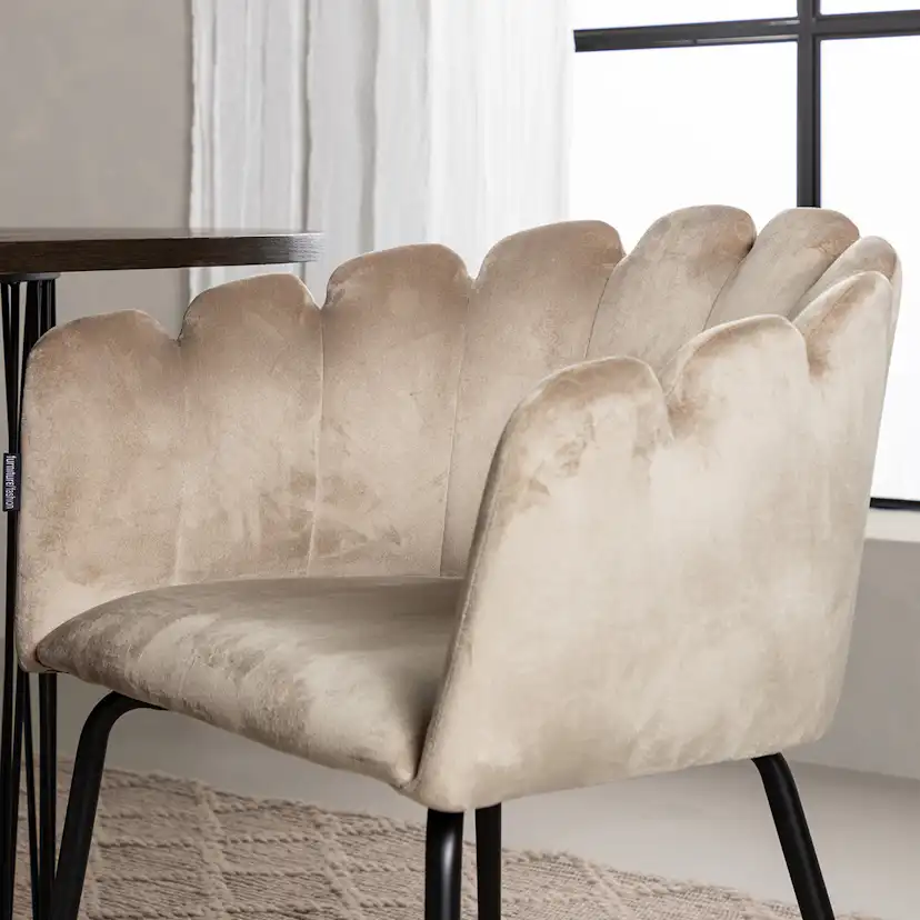 Matgrupp furniture/fashion Stone med 4 Limhamn Stolar