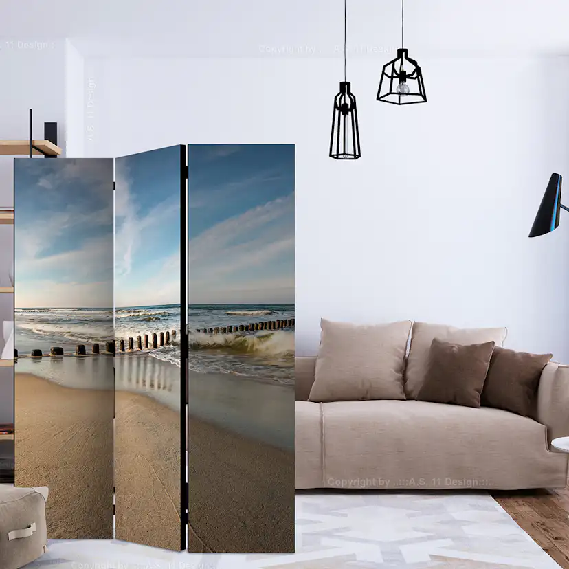 Rumsavdelare Skärmvägg Arkiio Sea Breeze 135x172 cm