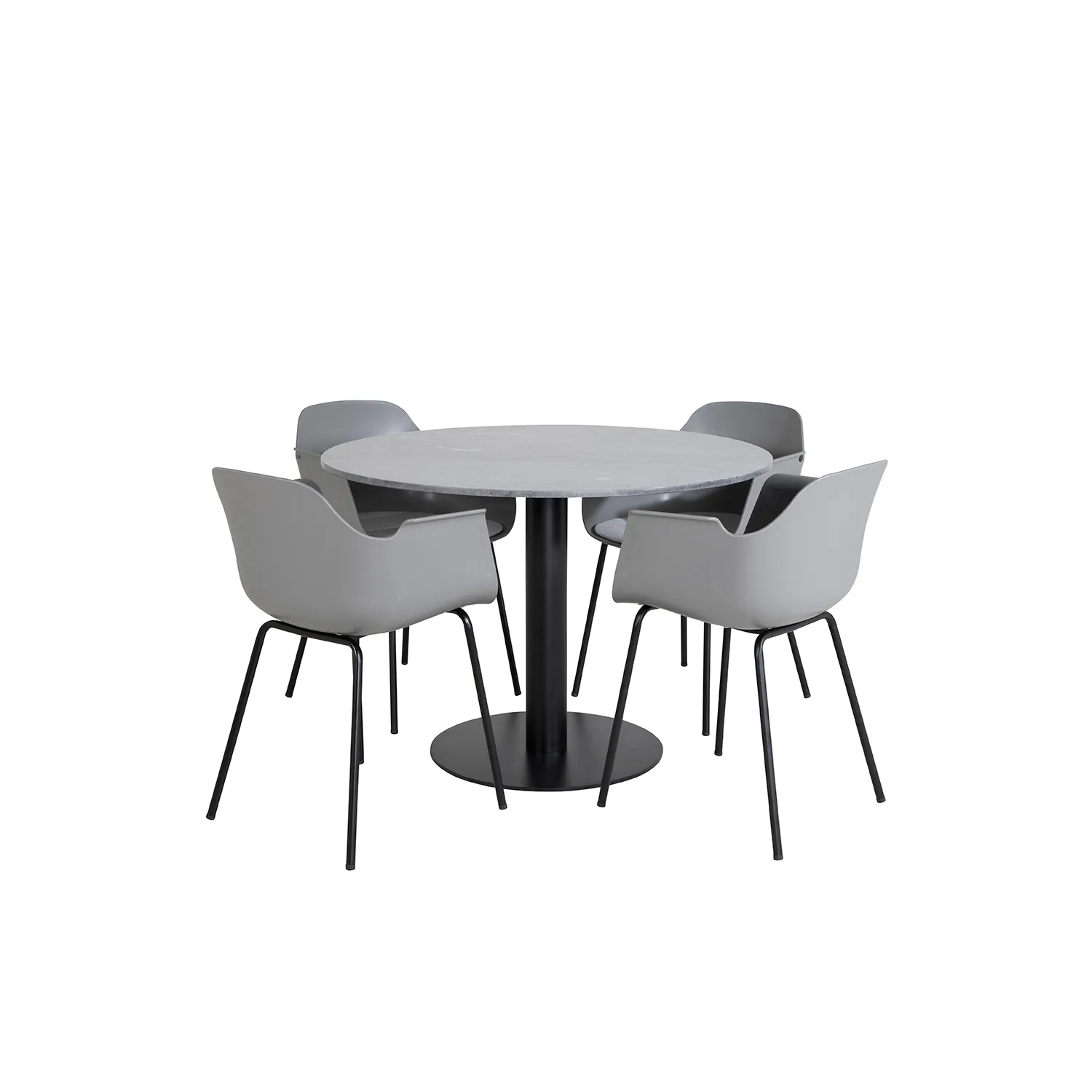 Matgrupp Venture Home Estelle med 4 Colombine Stolar