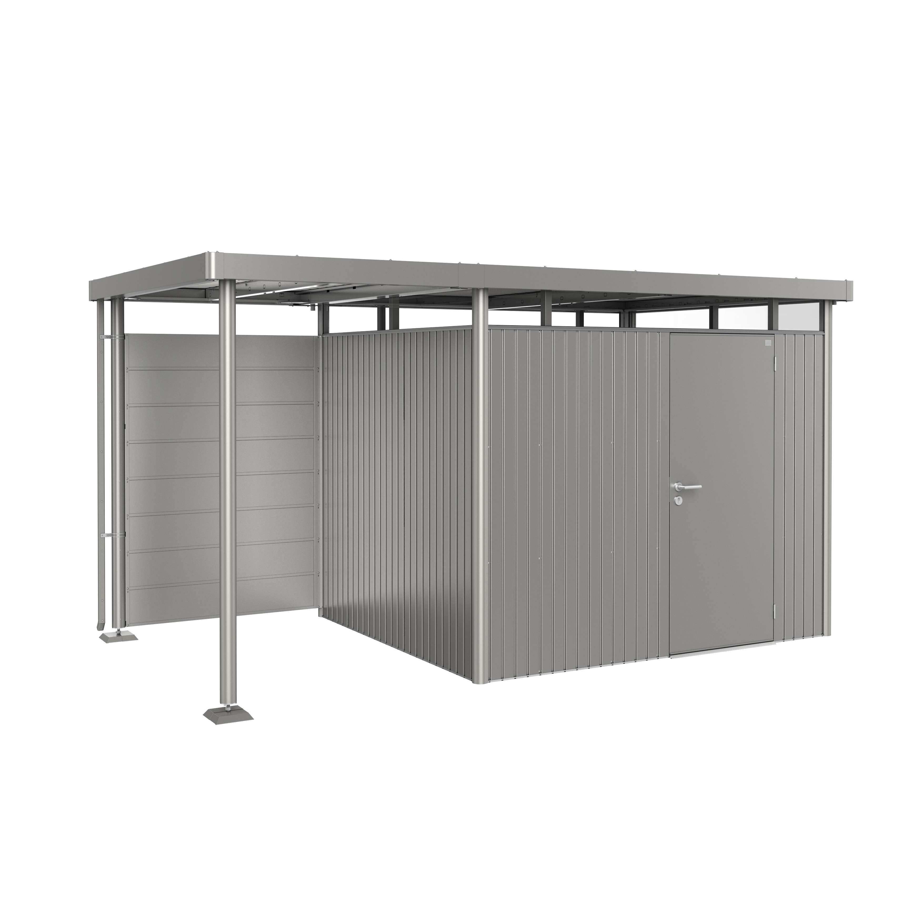 Sidotak HighLine H3 Storlek S metallic kvarts-grå Kvartsgrå