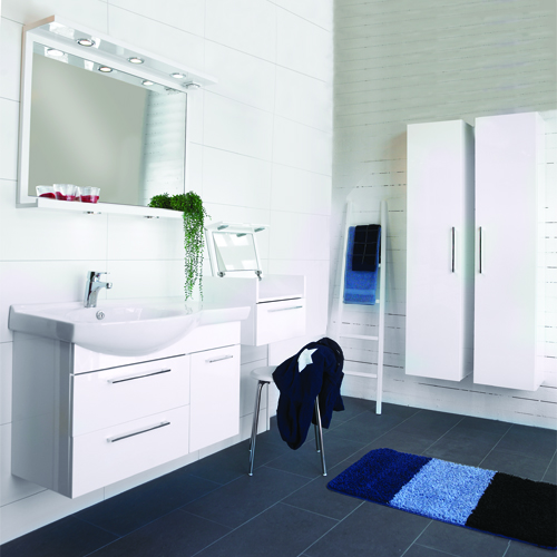 Möbelpaket Noro Polo Vit Högblank