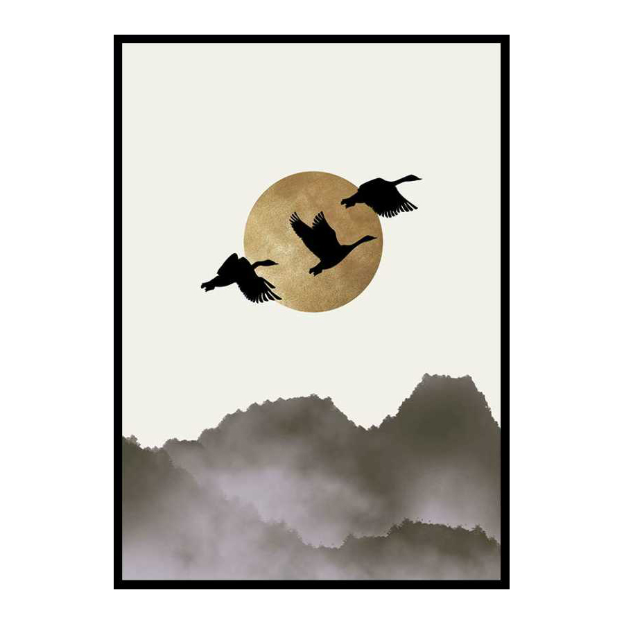 Poster Gallerix Silhouette No3