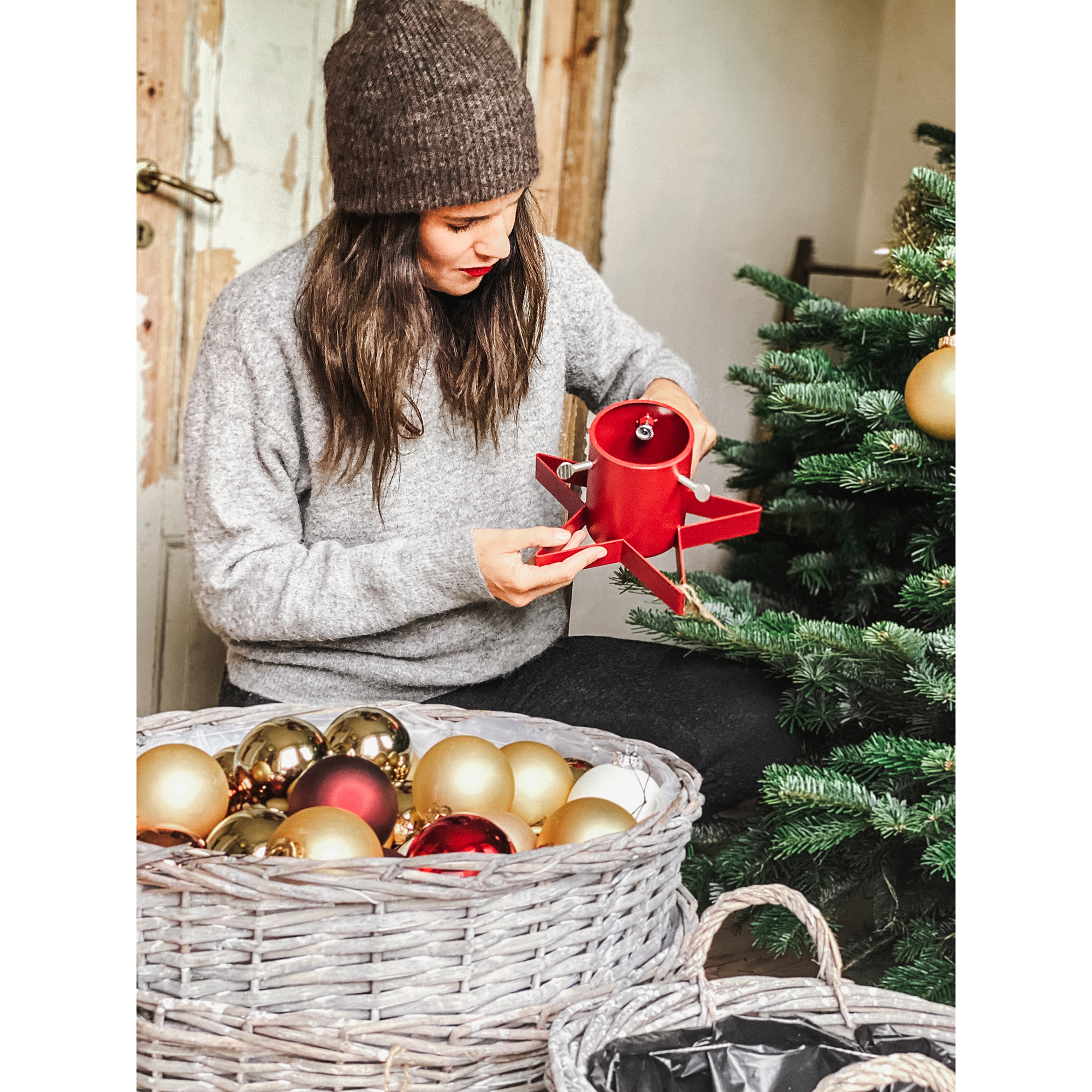 Julgransfot by Benson Stand Mini