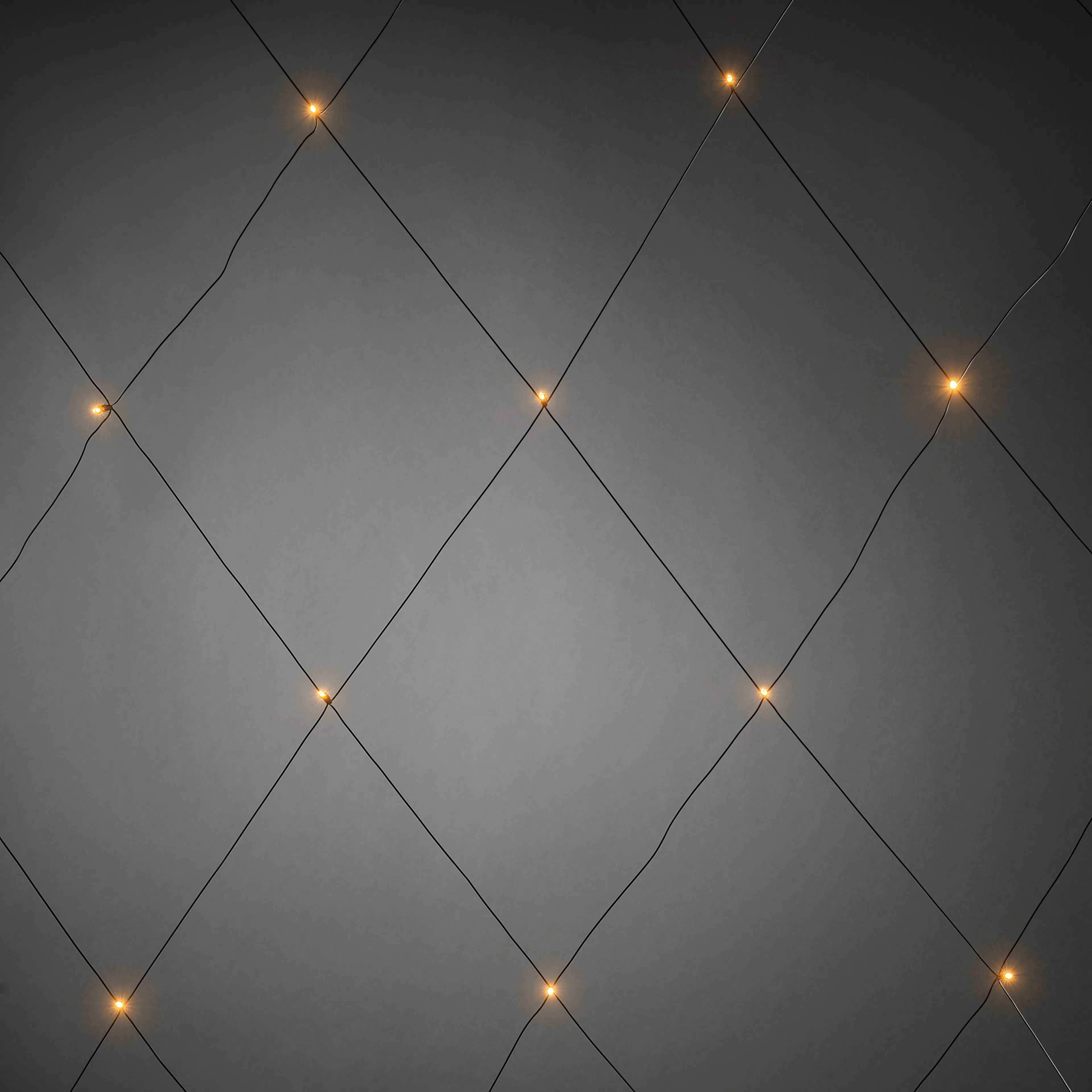 Nät 120 LED 2,5x1,5m amber 120L, Amber