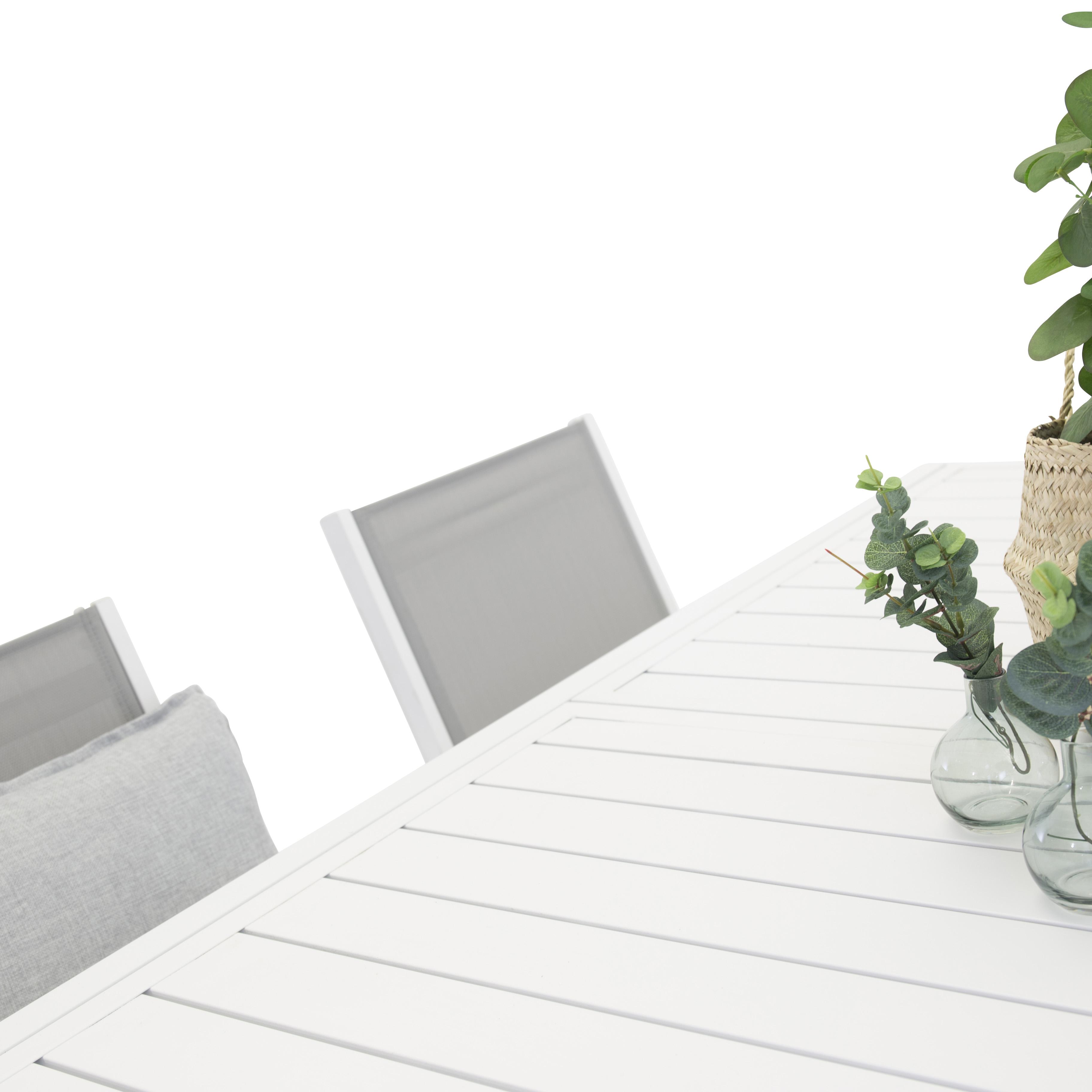 Matgrupp Venture Home Madrid 160/240 med 4 Copacabana Matstolar