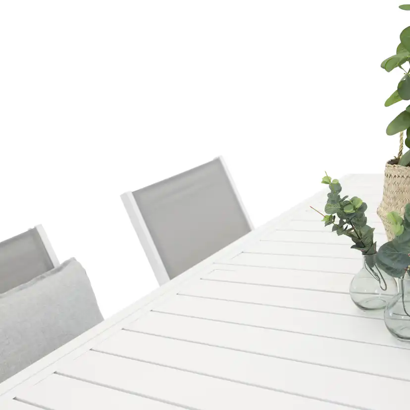 Matgrupp Venture Home Madrid 160/240 med 4 Copacabana Matstolar